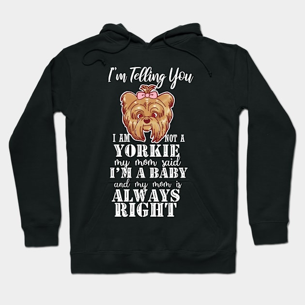 Yorkshire Terrier Print Men Women Kids Yorkie Tee Hoodie by Linco